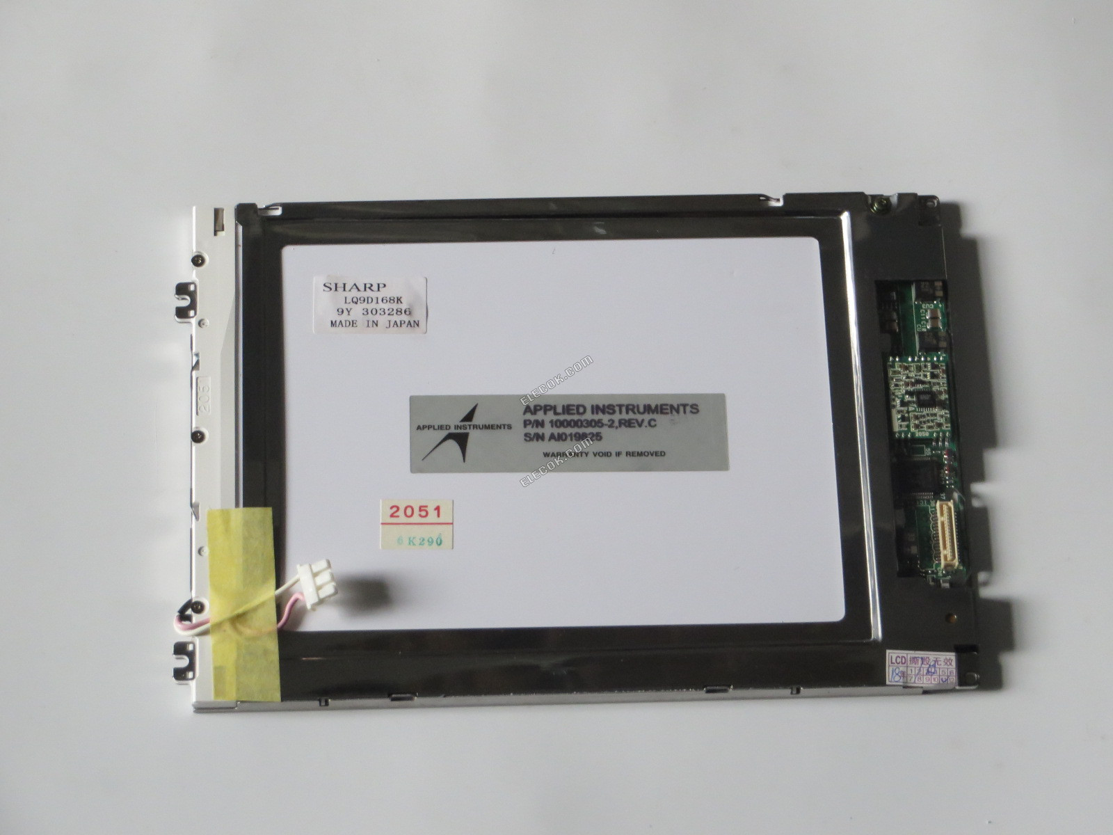 LQ9D168K SHARP 8,4" a-Si TFT-LCD Panel begagnad 