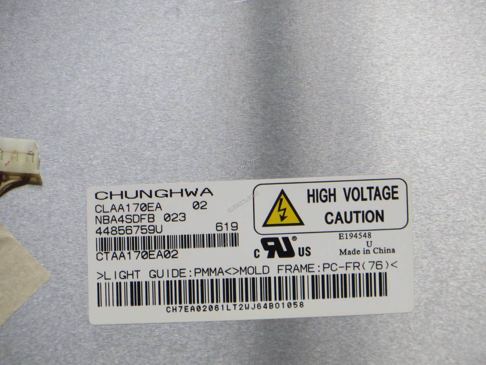 CLAA170EA02 CPT 17.0" a-Si TFT-LCD Panel 