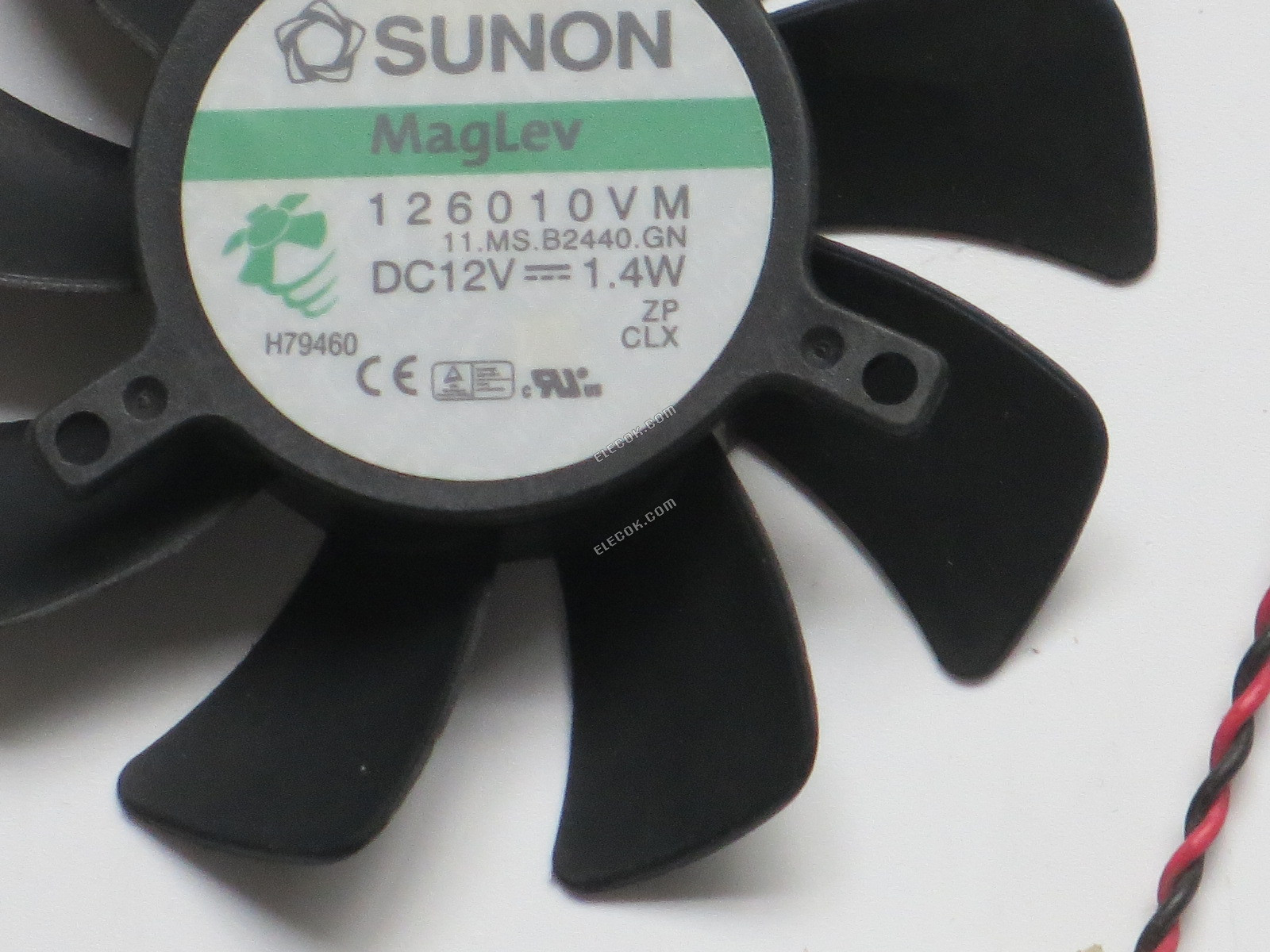 SUNON 126010VM 12V 1,4W 2 καλώδια ανεμιστήρας ψύξης 
