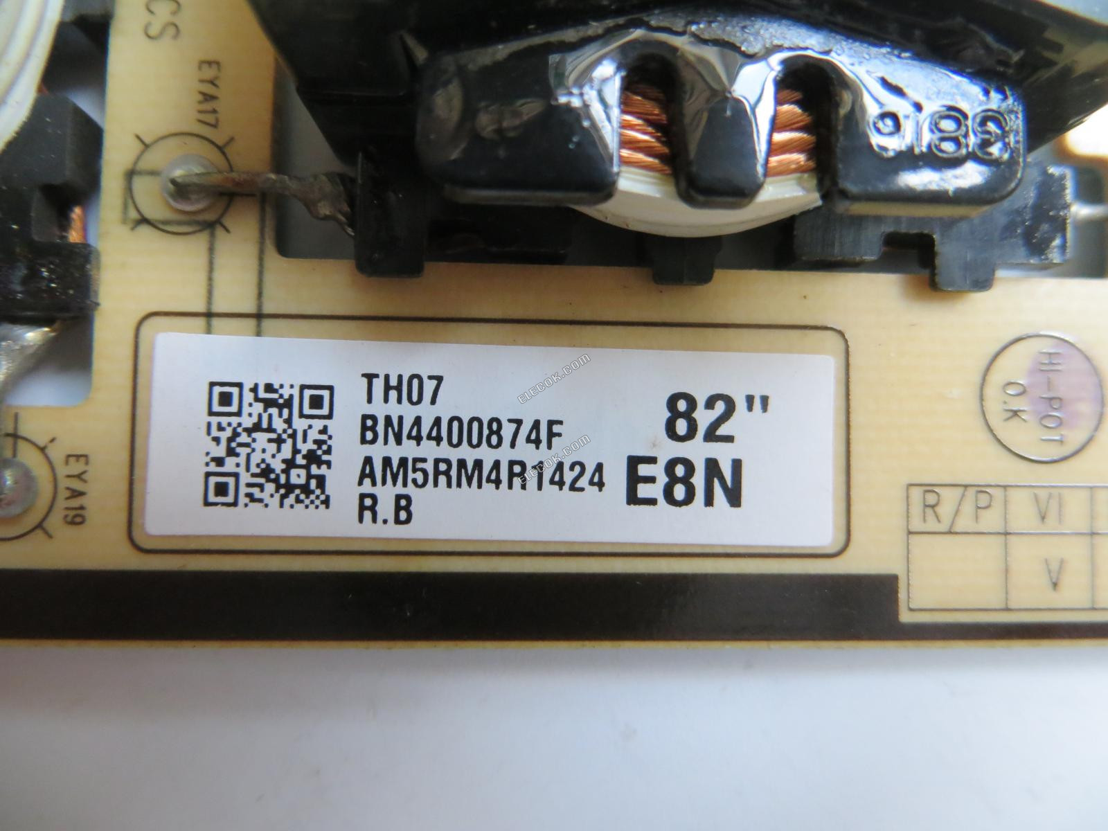 Samsung BN44-00874F L82E8N_RHS BN4400874F 전원 공급 장치 / LED 보드 중고 