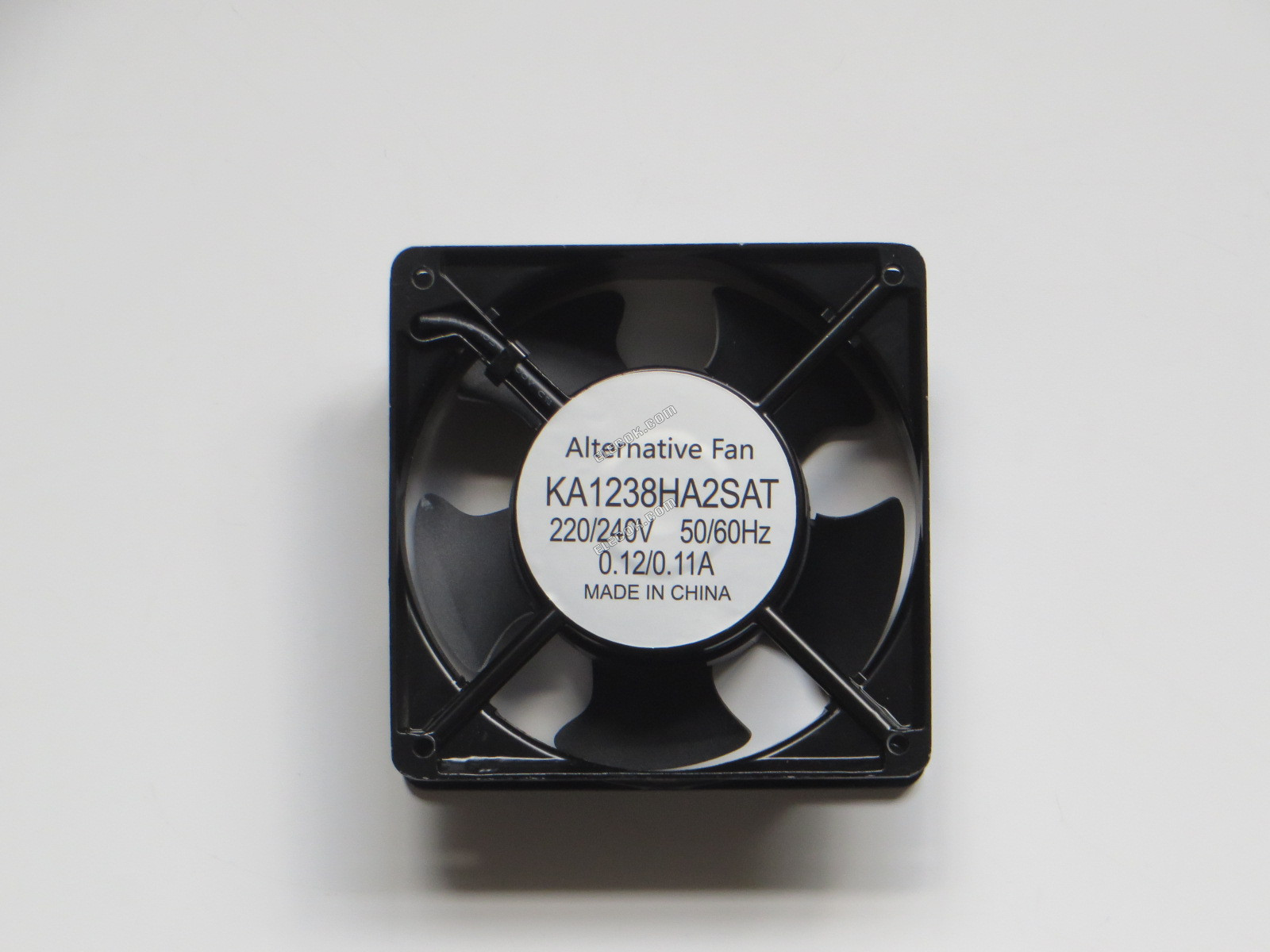 KAKU KA1238HA2SAT 220/240V 0.12/0.11A Cooling Fan with socket connection, substitute 