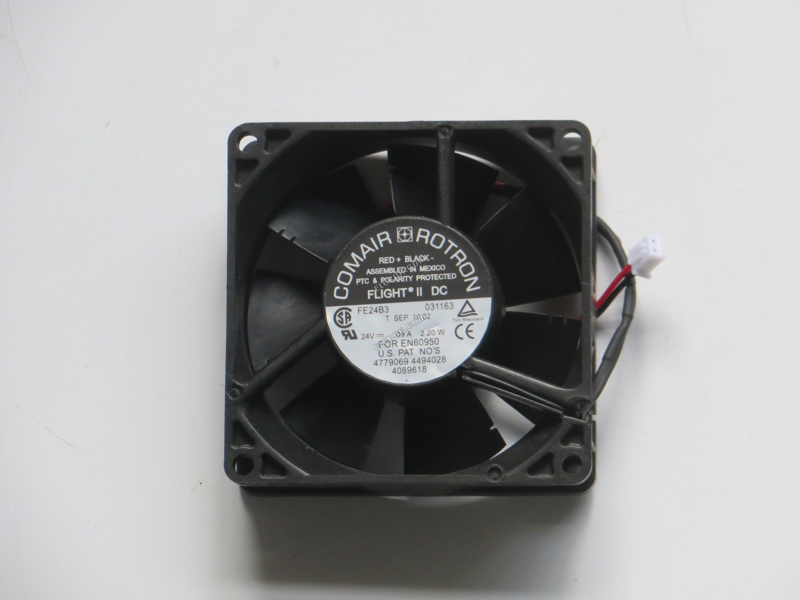 Comair Rotron FE24B3 24V 0.09A 2.2W 2wires Cooling Fan 