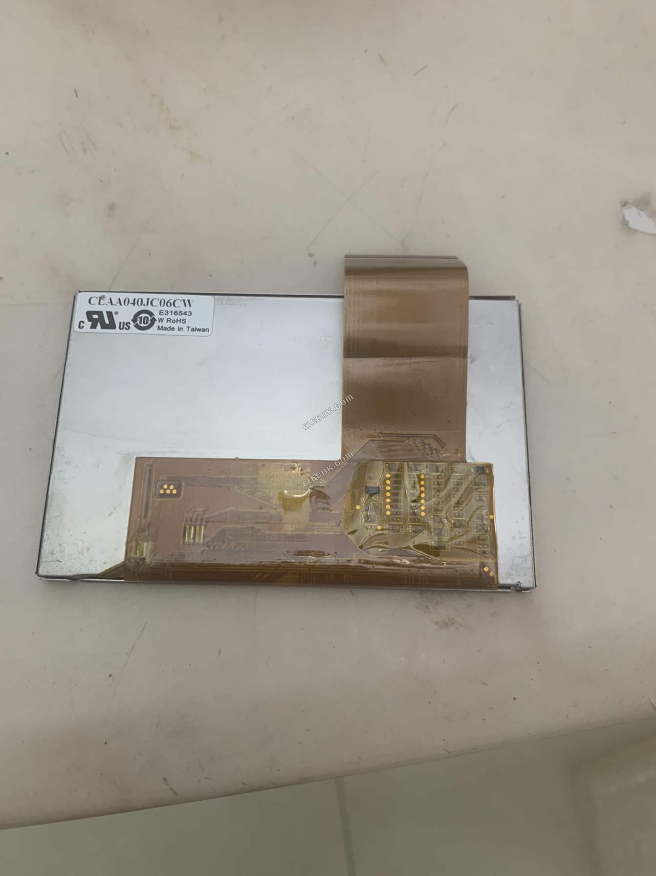 CLAA040JB02CW CPT 4.0" a-Si TFT-LCD Panel ersatz, gebraucht 
