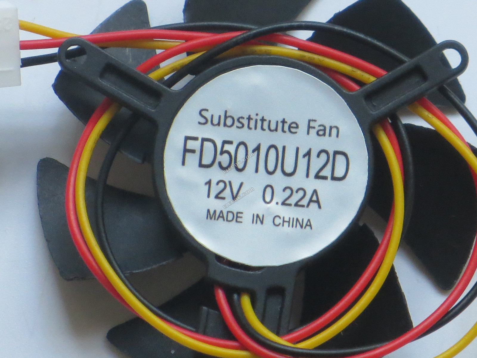 Firstd FD5010U12D Server-frameless / GPU Fan FD5010U12D 12V 0.22A 3wires Cooling Fan, substitute 