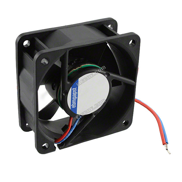 612NHH-118 ebm-papst Inc. FAN AXIAL 60X25MM 12VDC 