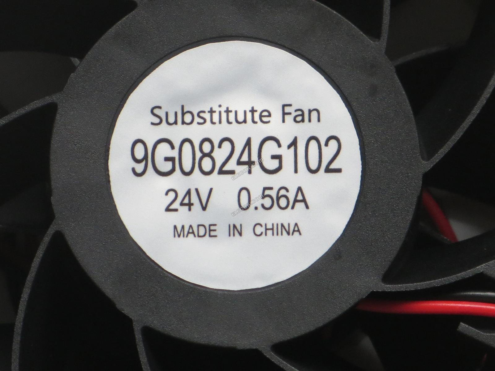 Sanyo 9G0824G102 24V 0,56A 2 drähte Kühllüfter, ersatz 