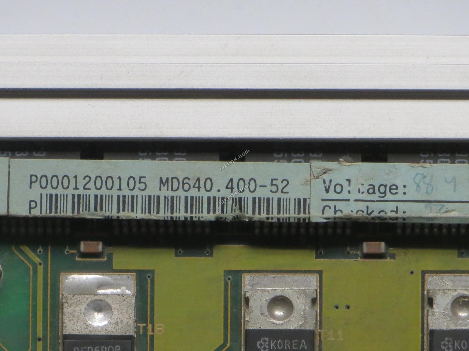MD640.400-52 LCD 화면 와 프레임 