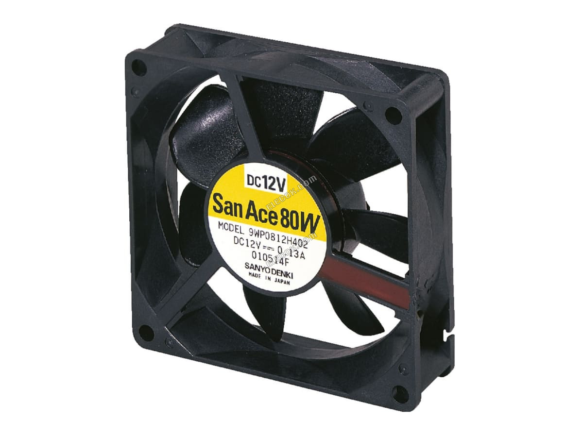 Sanyo 9WP0912F401 12V 0.14A 1.68W Cooling Fan 