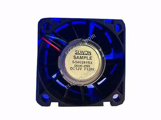 SUNON SG40281BX-0000-H99 Server - Gebläse Lüfter, bw40x40x28mm, 3 drähte, DC 12V 8,04W 