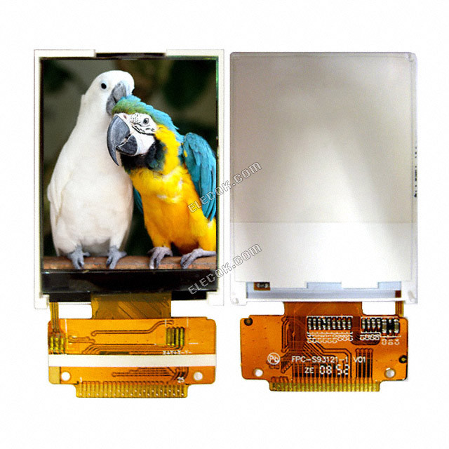 NHD-1.8-128160ZF-CTXL# Newhaven Display Intl Graphic LCD Display Module Transmissive Red, Green, Blue (RGB) TFT - Color Parallel, 24-Bit (RGB) 1.8" (45.72mm) 128 x 160