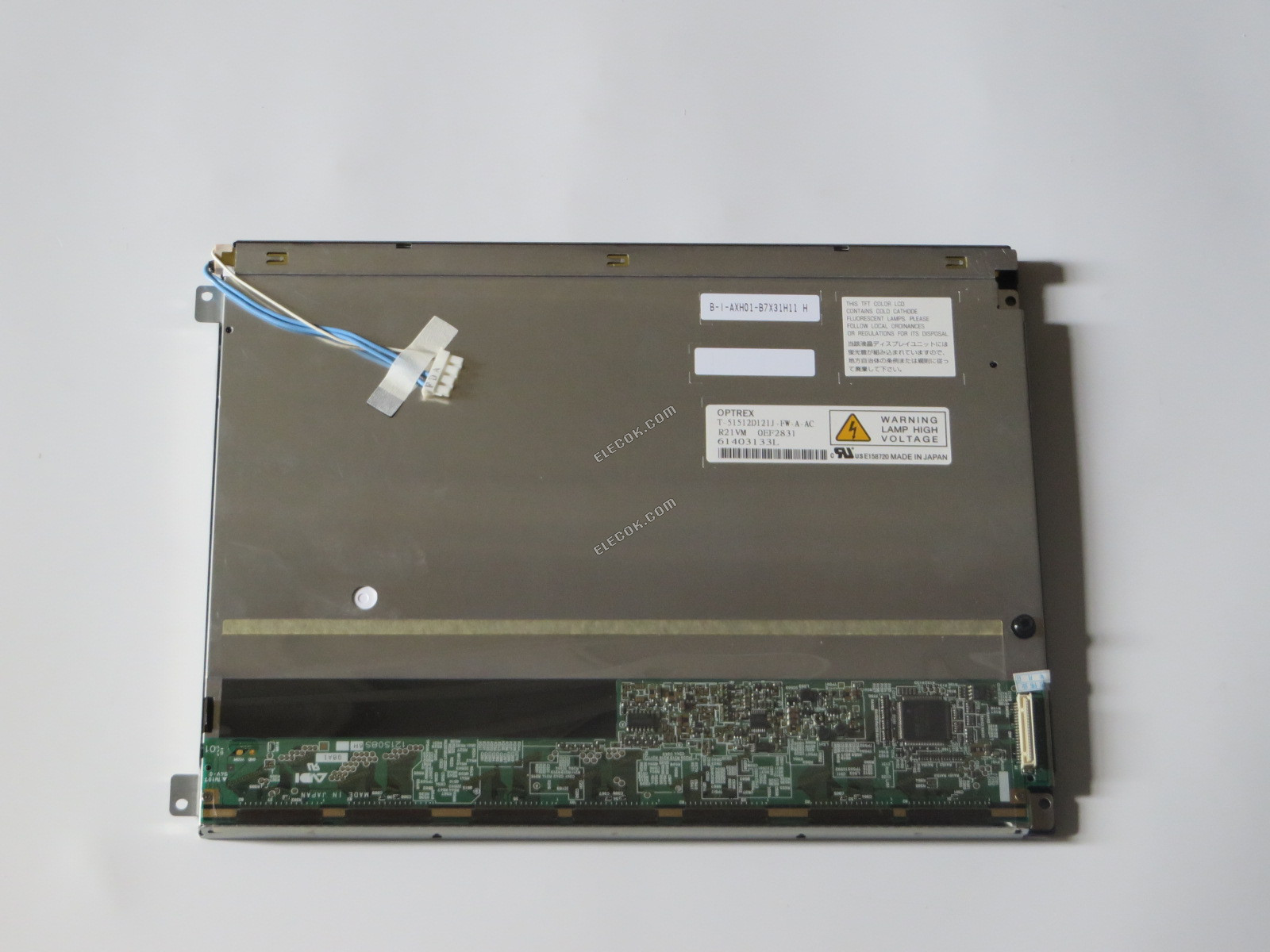 T-51512D121J-FW-A-AC OPTREX 12,1" a-Si TFT-LCD Paneel 