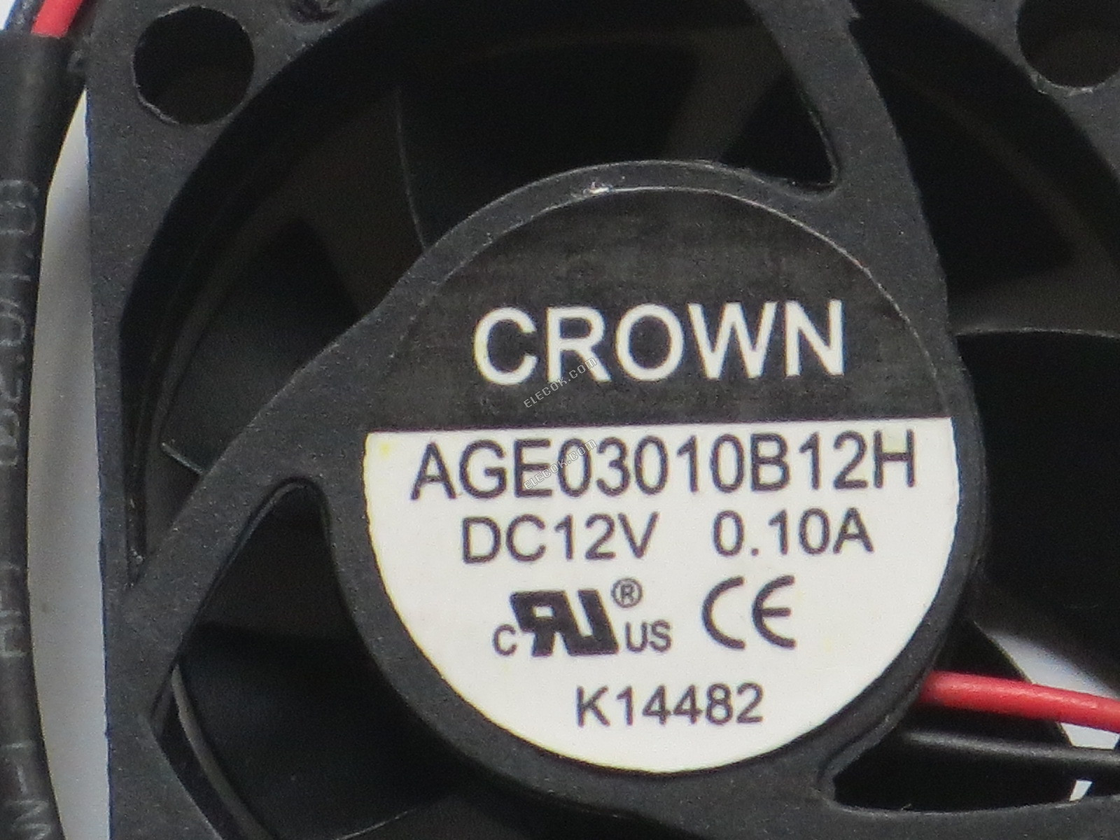 CROWN AGE03010B12H 12V 0,1A 2 drähte 