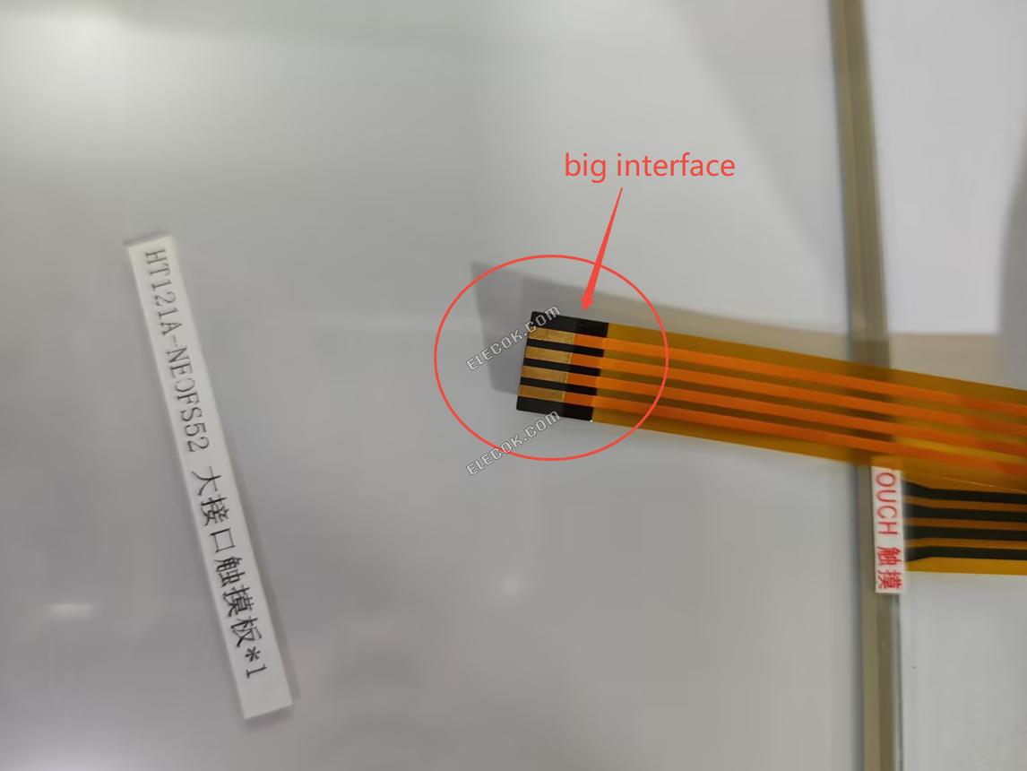 touch panel of HT121A NEO-FS52 Replacement with big interface 