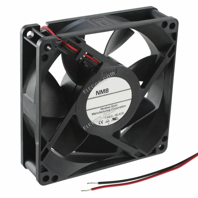 NMB 3610VL-04W-B20-E00 12V 0.18A 2.16W 2wires Cooling Fan 