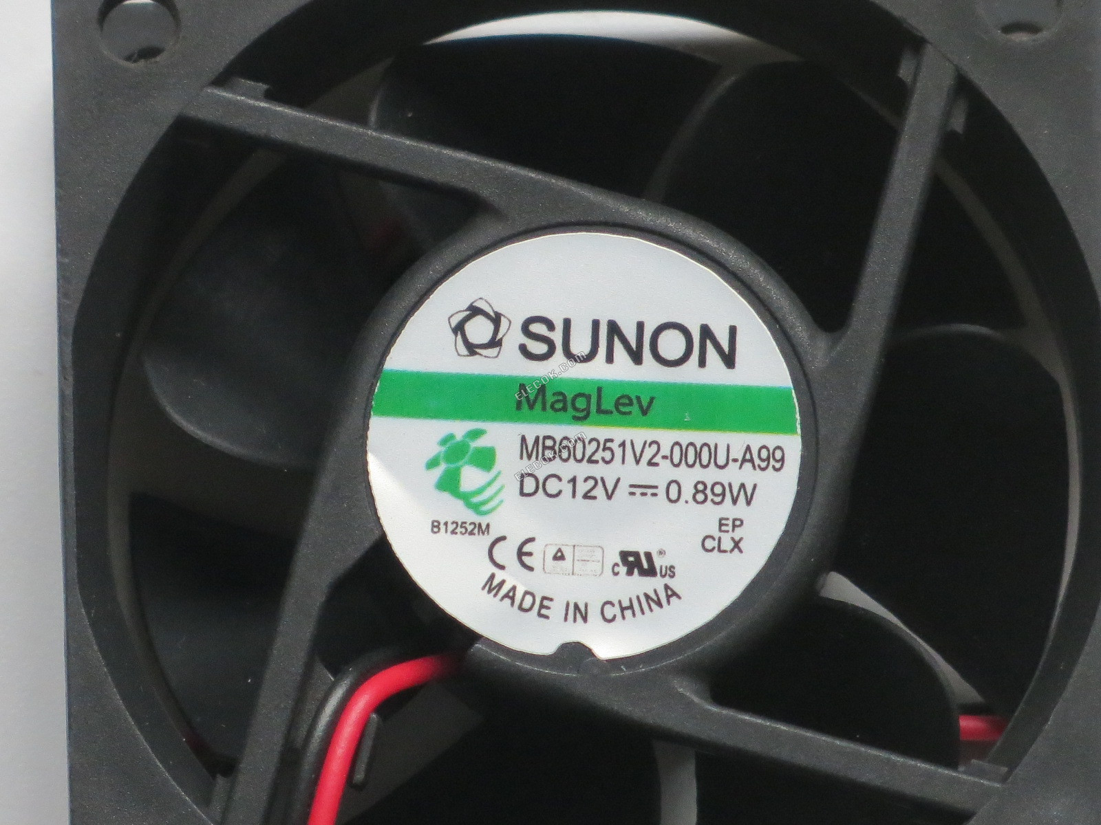Sunon MB60251V2-000U-A99 12V 0,89W 2 fils Ventilateur De Refroidissement 
