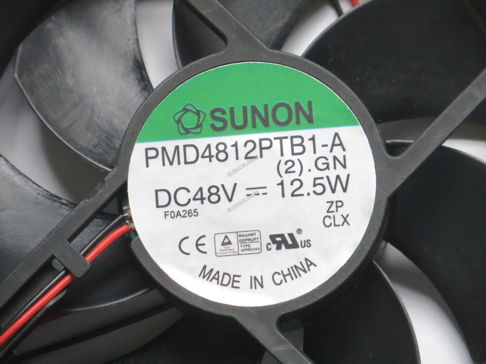 SUNON PMD4812PTB1-A 48V 12,5W 2 ledninger Køleventilator 
