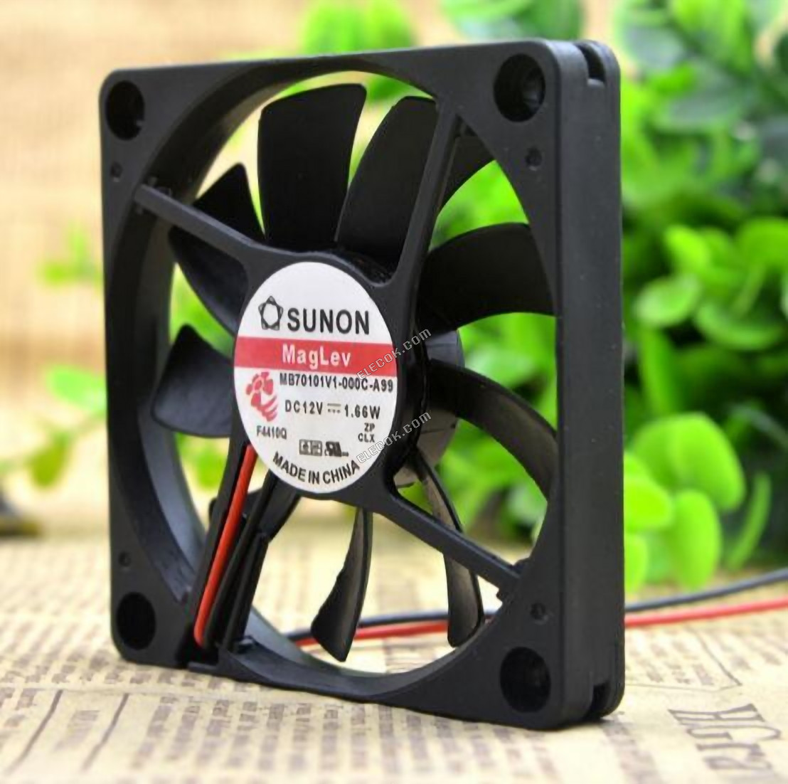 SUNON MB70101V1-000C-A99 12V 1.66W 2wires Cooling Fan 
