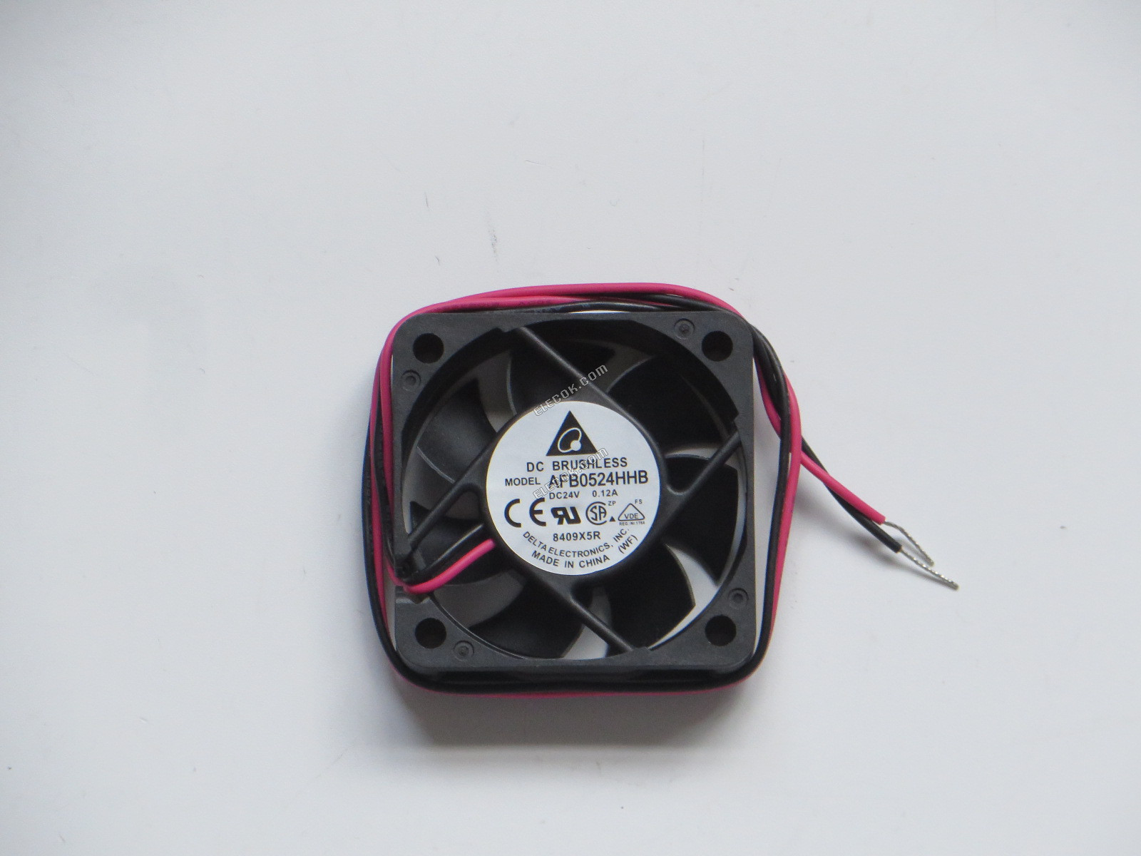 DELTA AFB0524HHB 24V 0.12A 2wires Cooling Fan 