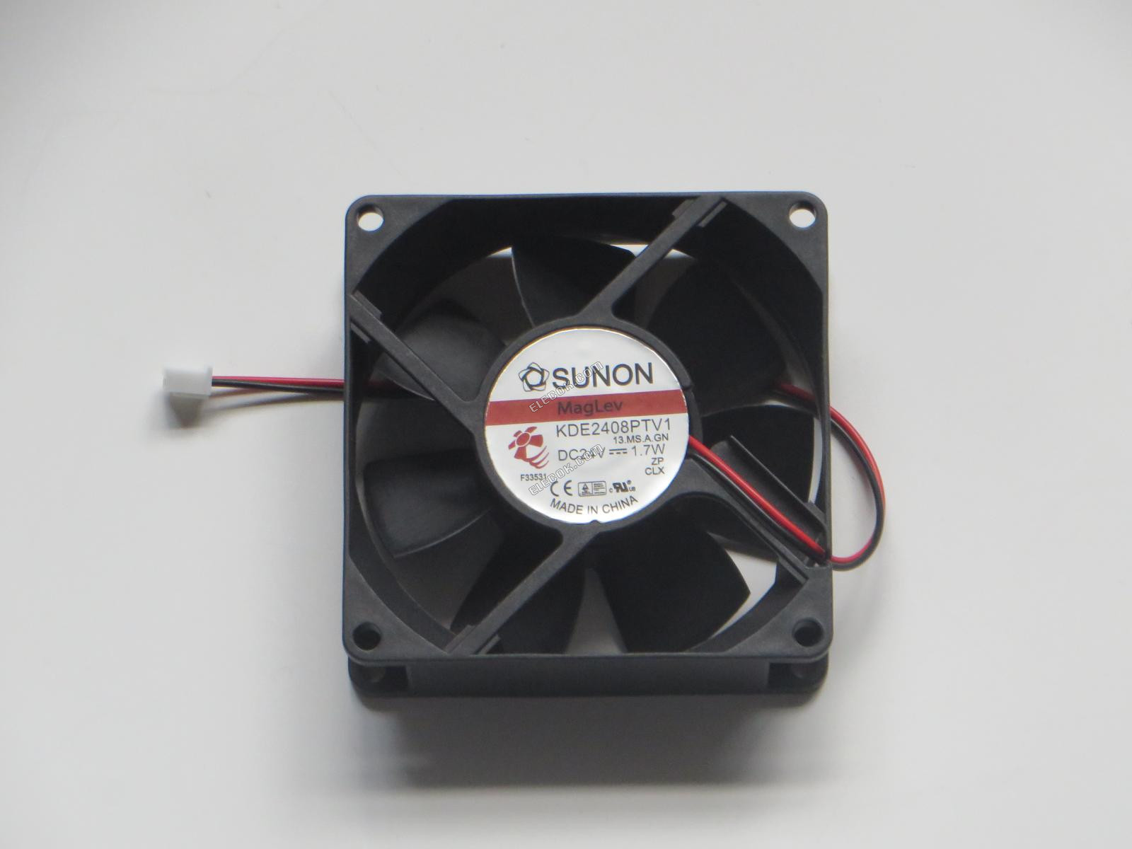 SUNON KDE2408PTV1 24V 1,7W 2 fils Ventilateur De Refroidissement 