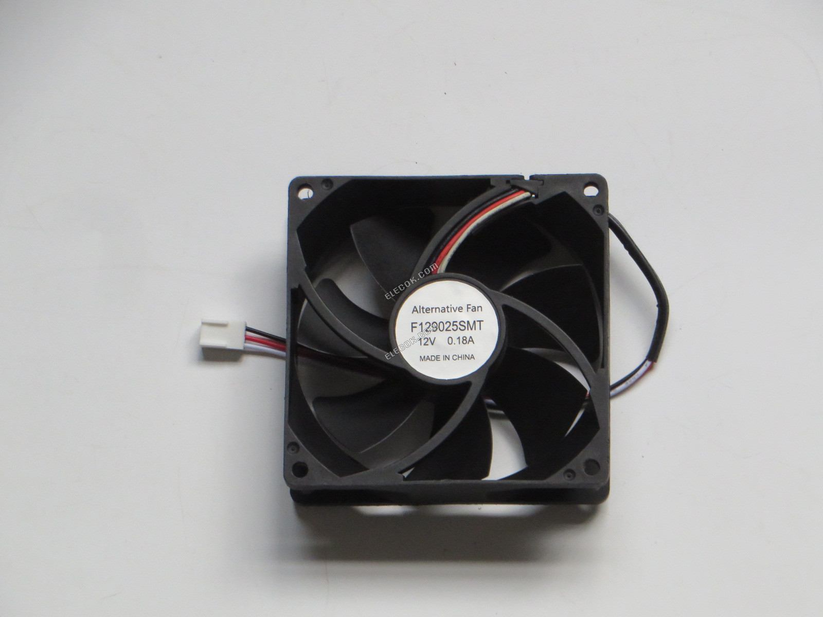 EVERFLOW F129025SMT 12V 0.18A 3wires Cooling Fan, Replacement 