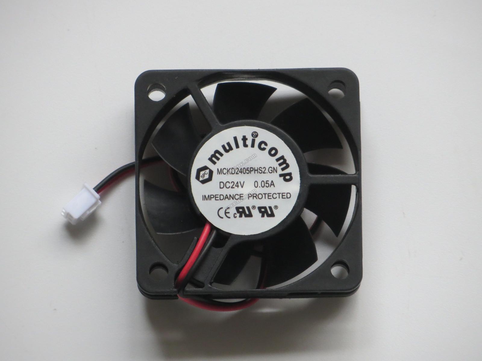 MULTICOMP MCKD2405PHS2.GN 24V 0.05A 2wires Cooling Fan 