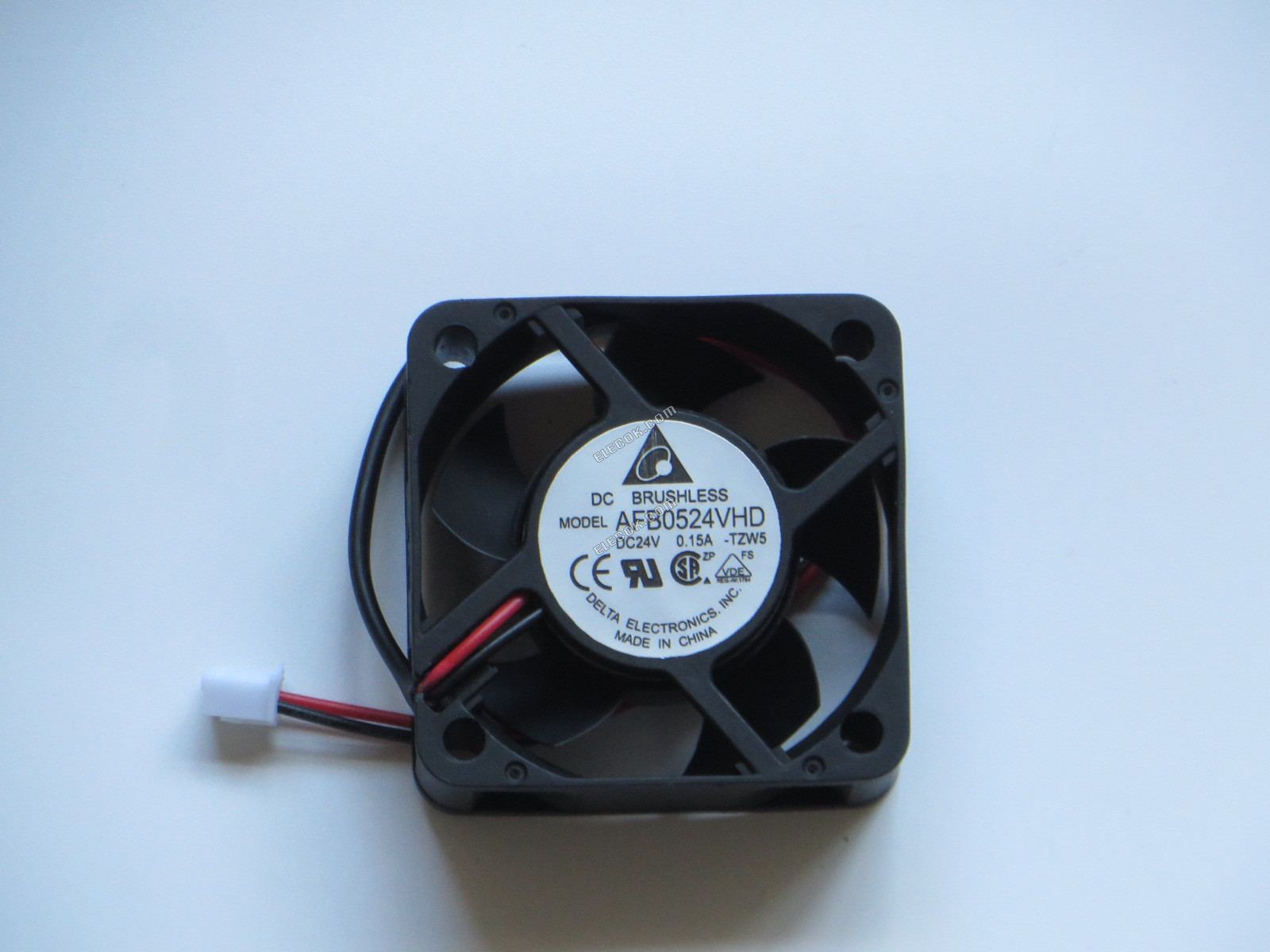 DELTA AFB0524VHD-TZW5 24V 0,15A 2 καλώδια ανεμιστήρας ψύξης 