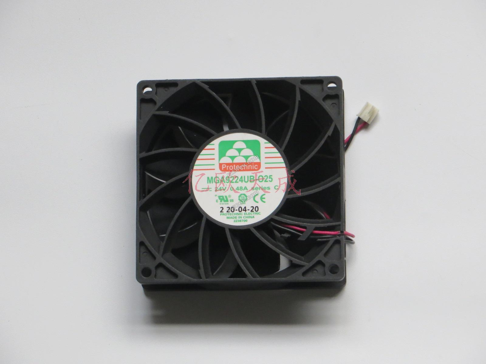 MAGIC MGA9224UB-025 24V 0.48A 2wires cooling fan 