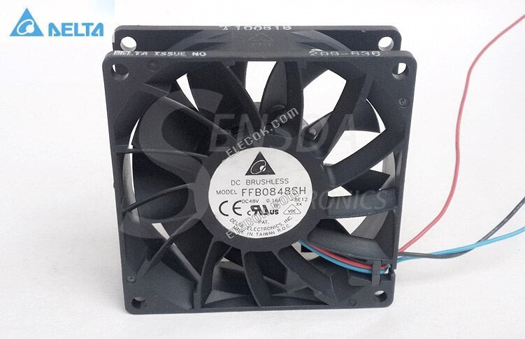DELTA FFB0848SH 48V 0.16A 3wires cooling fan 