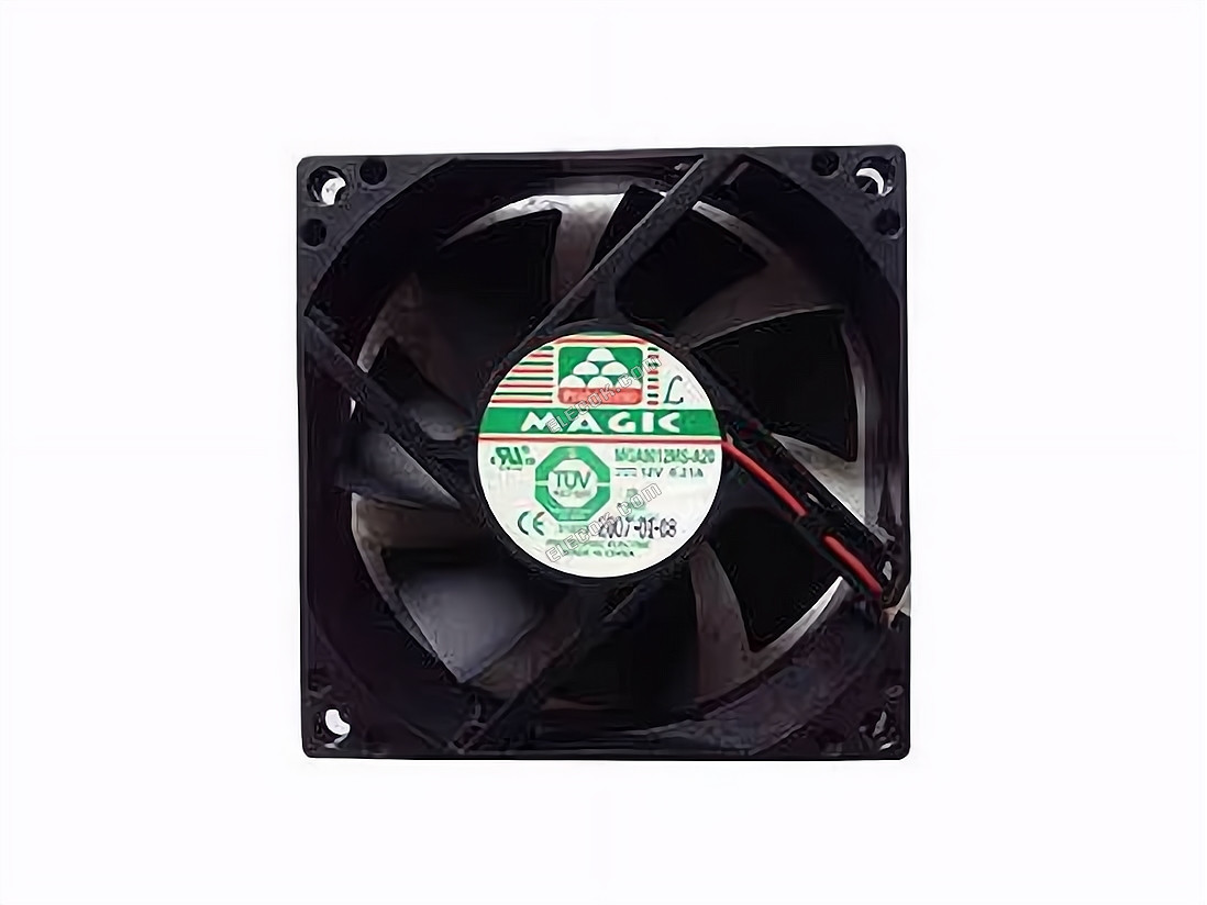 Protechnic Magic MGA8012MS-A20 Server - Square Fan, sq80x80x25mm, 2-wire, DC 12V 0.19A 