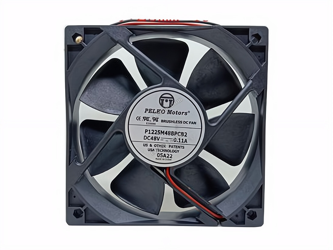 PELKO Motors P1225M48BPCB2 48V 0.11A 2wires Cooling Fan 