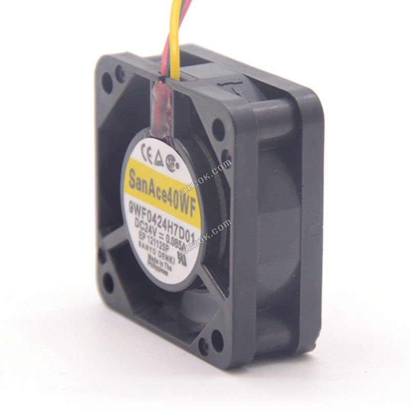 Sanyo 9WF0424H7D01 24V Cooling Fan 