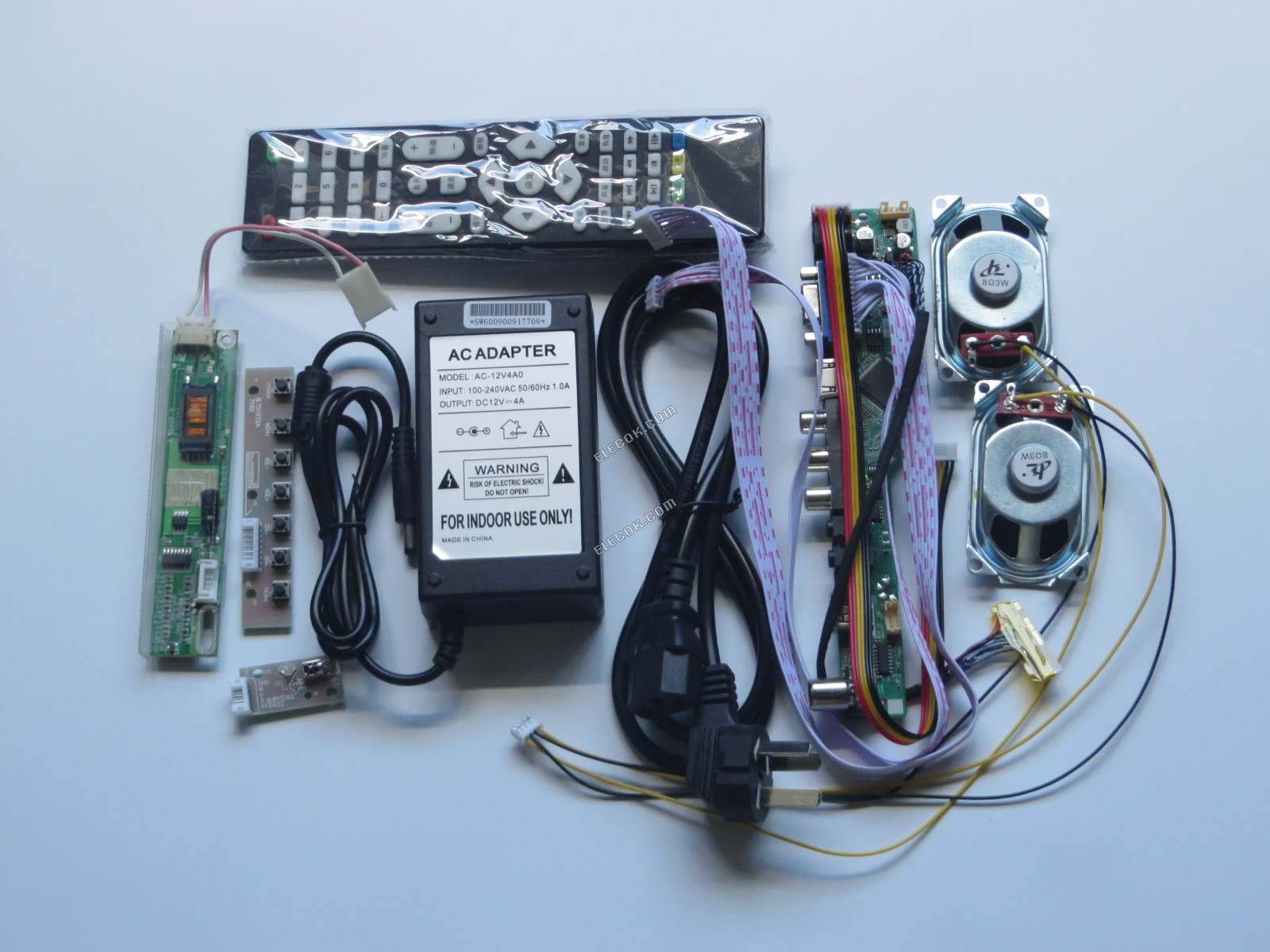 Placa Controladora para LCD SHARP LQ150X1LHC3 B con VGA, HDMI, TV, USB y AV función 