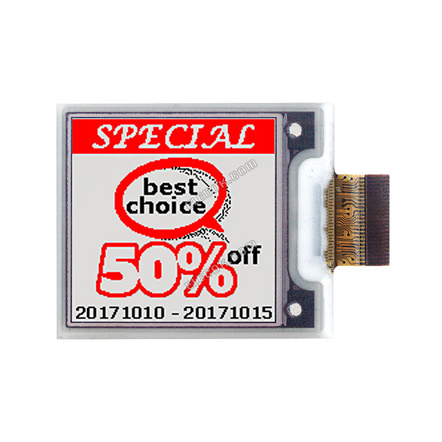 E2154FS091 Pervasive Displays 1,54" EPD, SPECTRA, W.ITC ecrã painel 