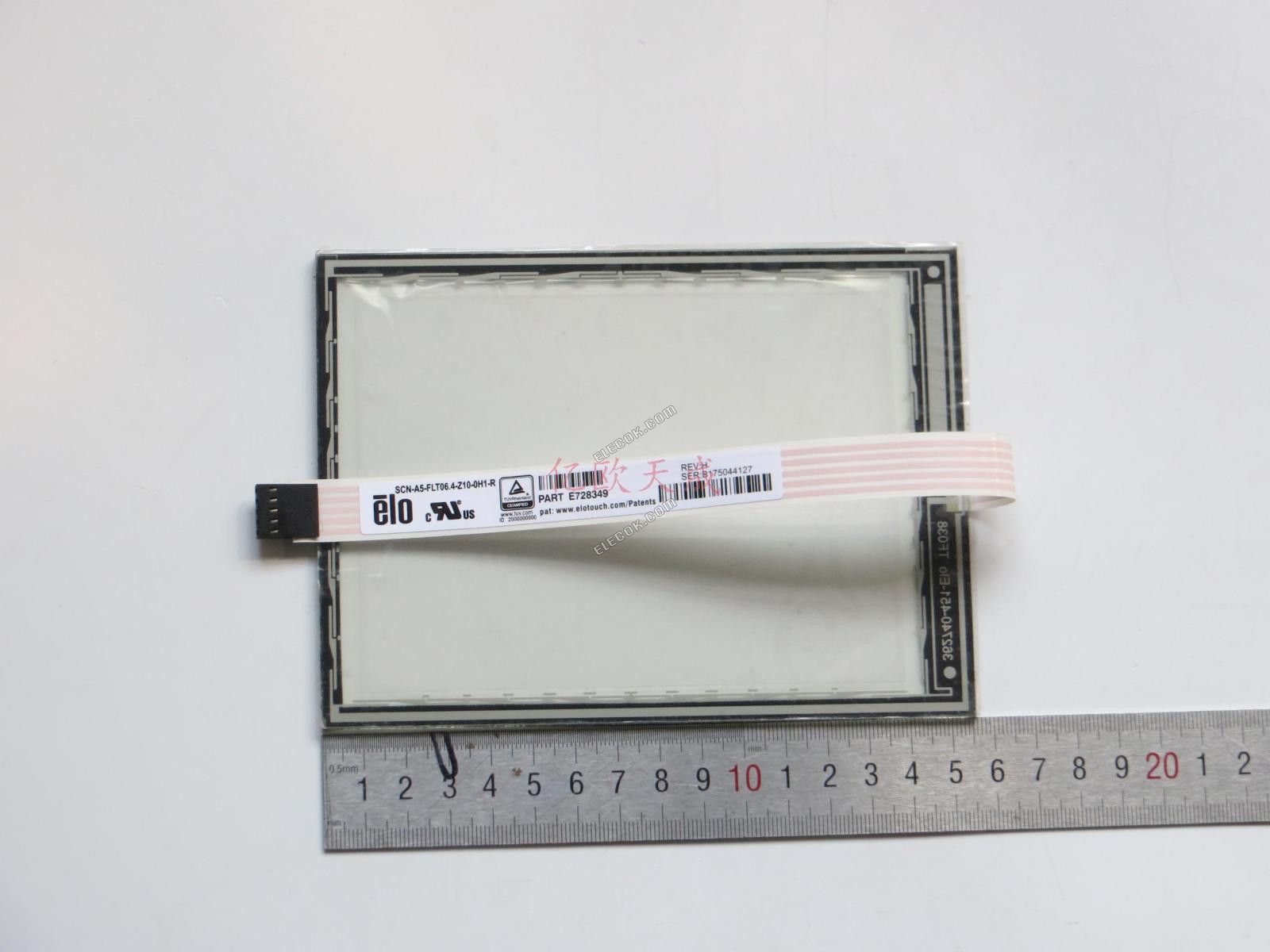 ELO E728349 SCN-A5-FLT06.4-Z10-0H1-R touch screen, substitute made in taiwan 