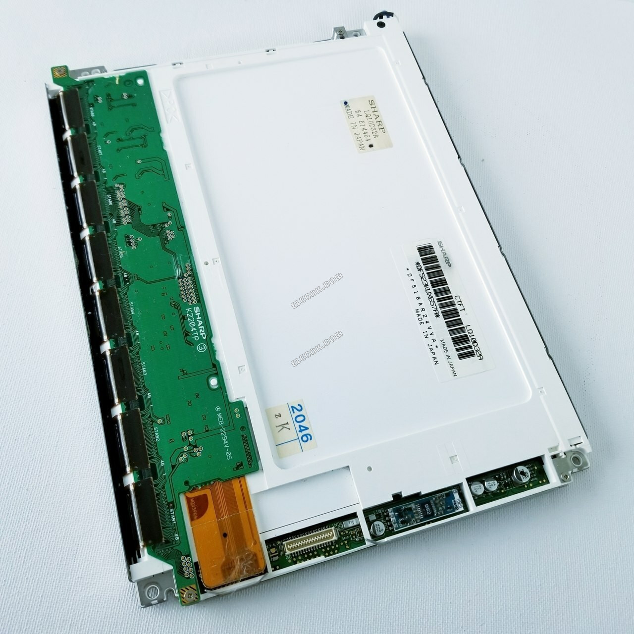 LQ10D32A SHARP 10.4" a-Si TFT-LCD Panel Terpakai 