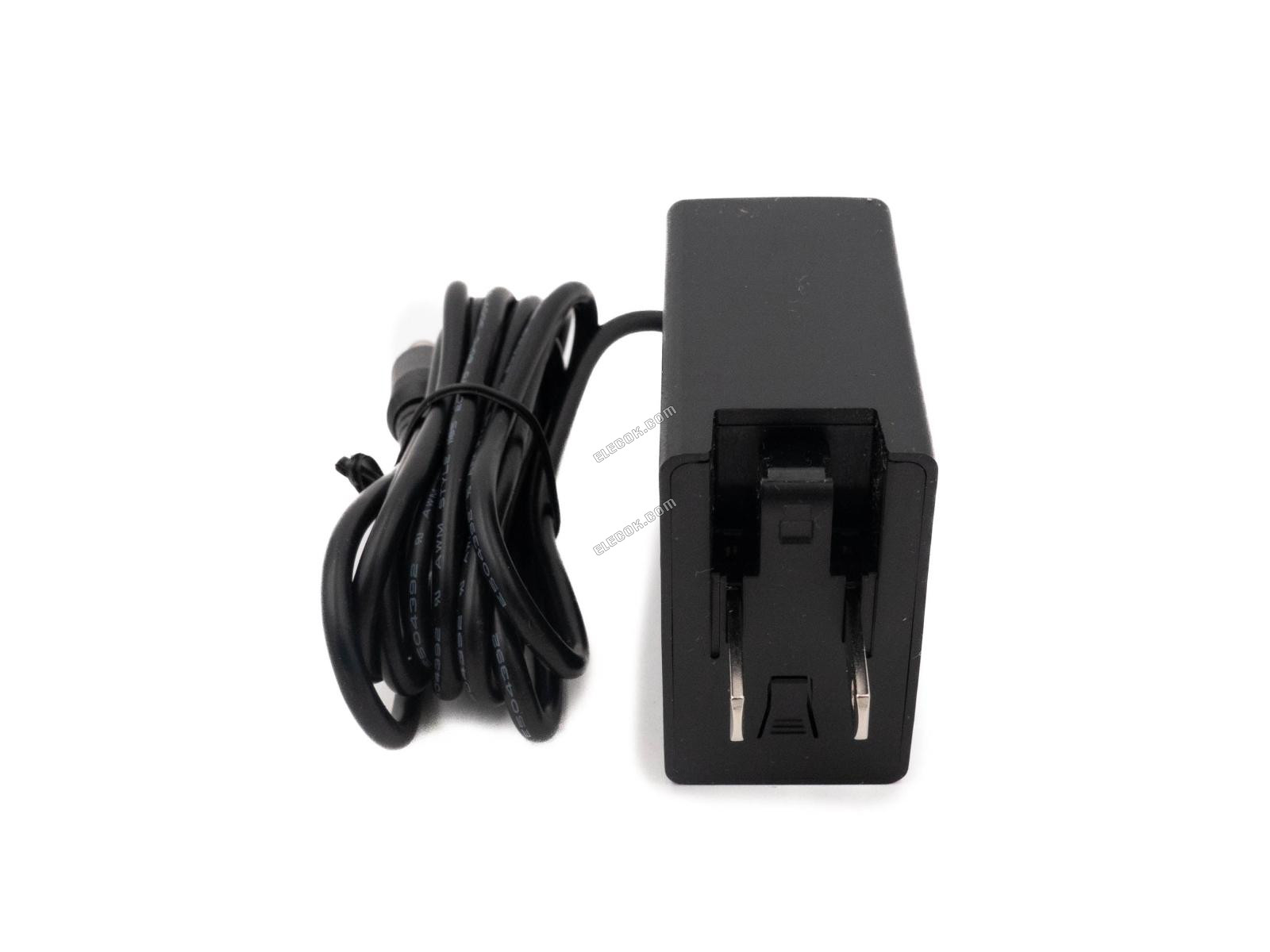 Mean Well NGE18U24-P1J AC-DC Wall-mounted Green Adaptor - US Plug - 18W 24V 0.75A 