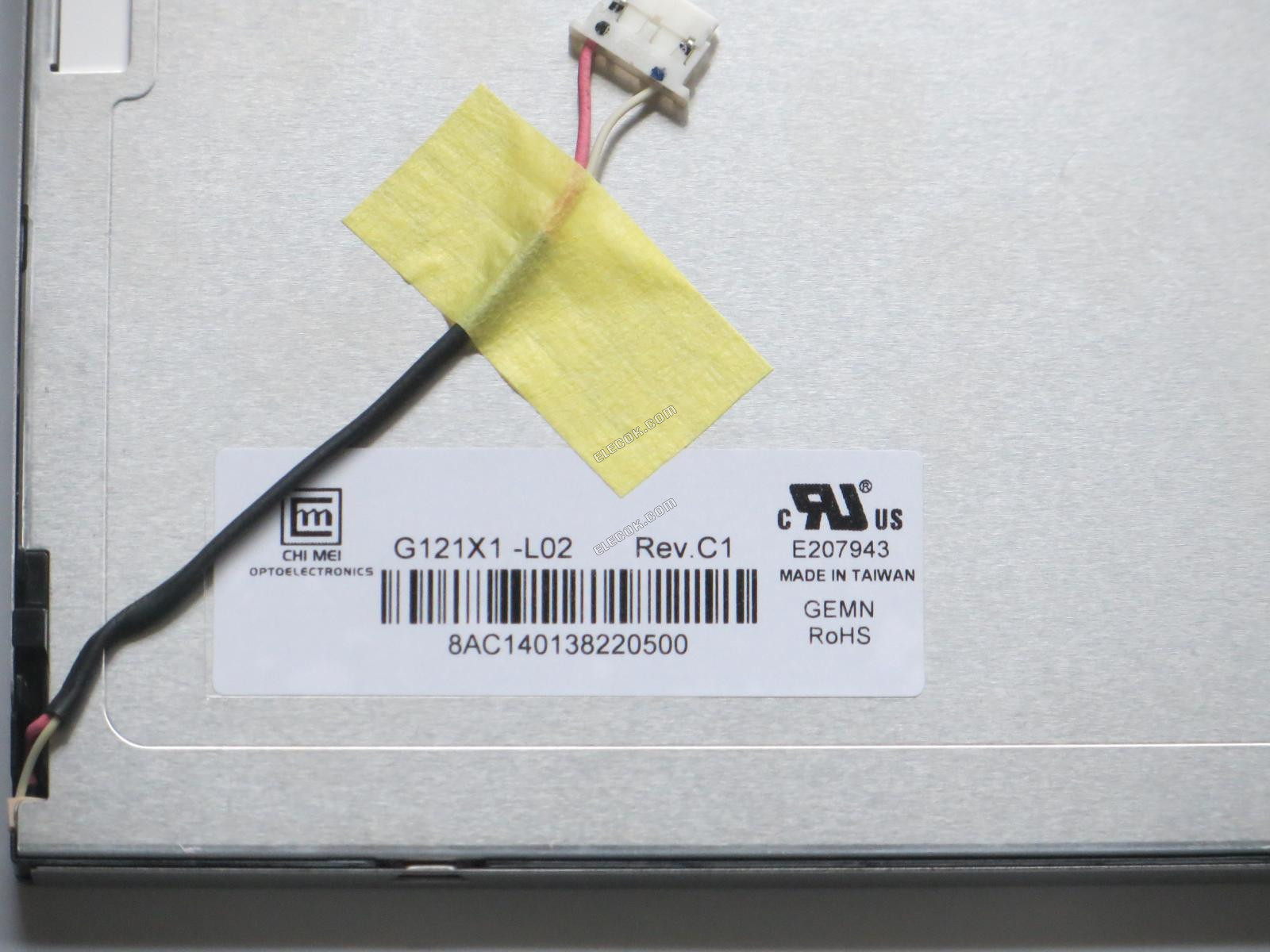 G121X1-L02 CMO 12,1" a-Si TFT-LCD Panel 