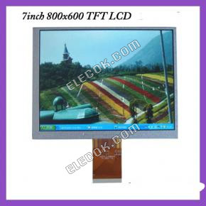 7" TFT ECRã LCD LCM A070SN02 800*600 RESOLUçãO ALTO BRIGHNESS LED BACKLIGHT7" 4 3 TFT ECRã LCD 