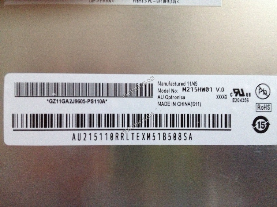 M215HW01 V0 AUO 21,5" a-Si TFT-LCD Pannello usato 
