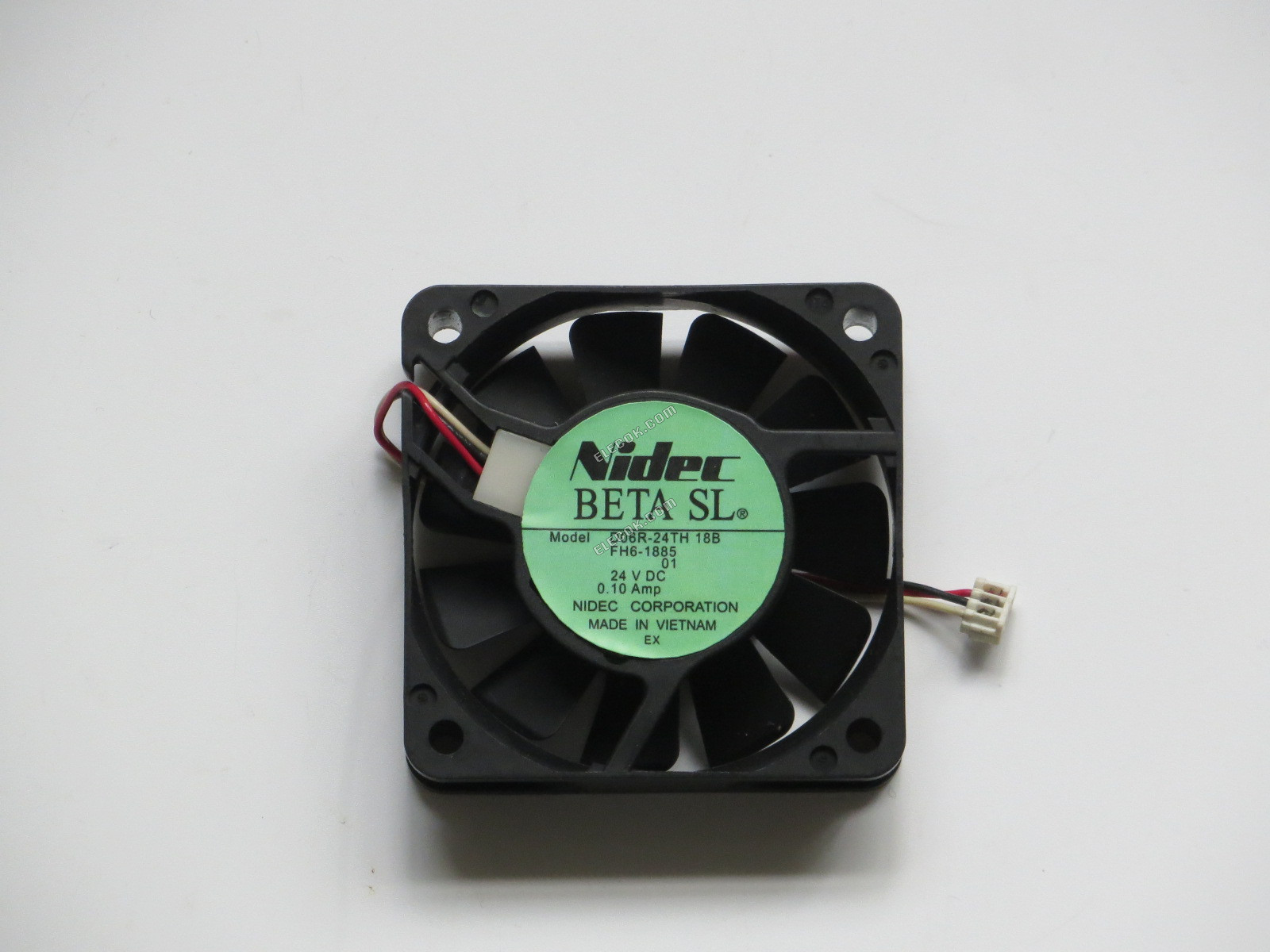 Nidec D06R-24TH 18B 24V 0.10A 3 draden koelventilator 