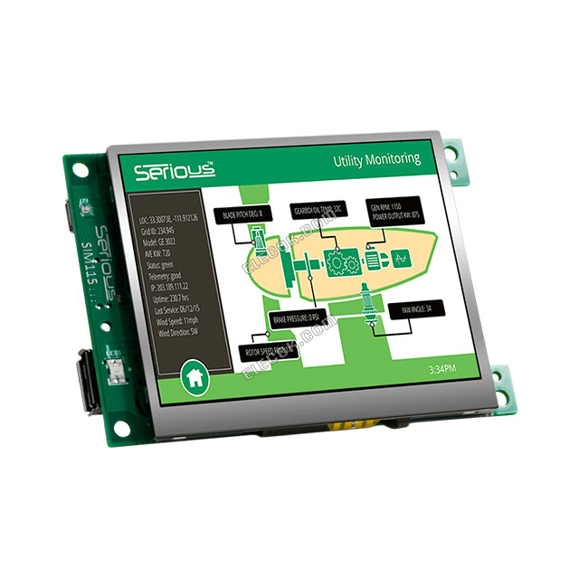 SIM115-A04-N55ALL-01 Serious Integrated LCD MODULE 3.5" 320X242X24BPP TF display panel 
