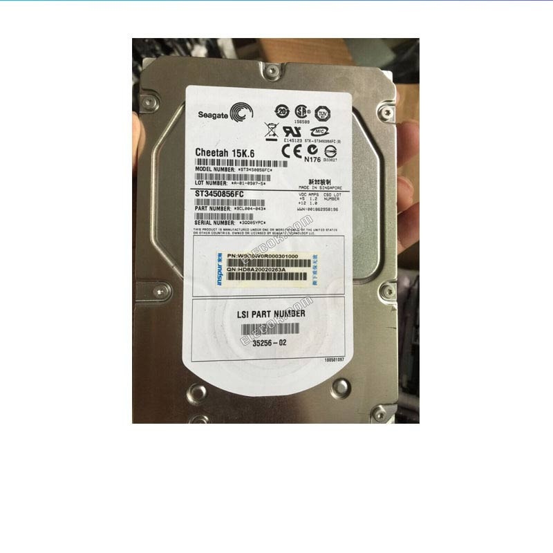 LSI ST3450857FC 42102-01-02 35256-03 450G 15K FC storage hard drive