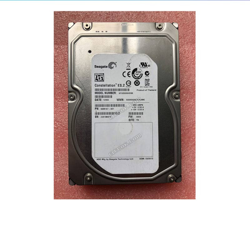 Seagate/Seagate ST32000645NS 2TB enterprise hard drive 7200 rpm 3.5 inch ES 2T hard drive