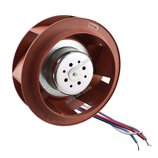 RER175-42/18/2TDMLP ebm-papst Inc. FLäKT IMP MTRZD 175X69MM 48VDC 4 Ledning Anslutningar 