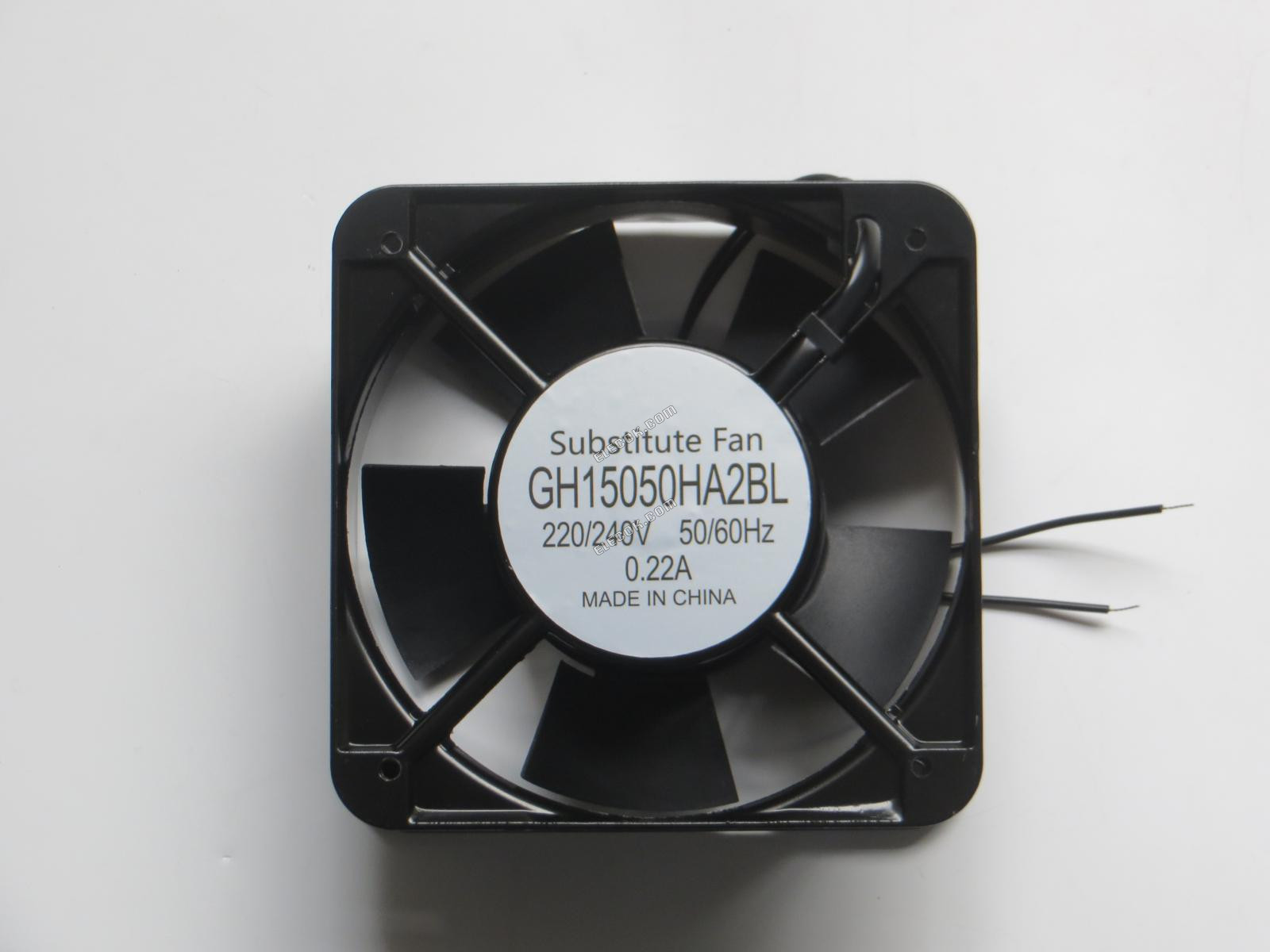 Guo Heng GH15050HA2BL 220/240V 50/60Hz 0,22A 2 kablar Kylfläkt utan kontakt, ersättning 
