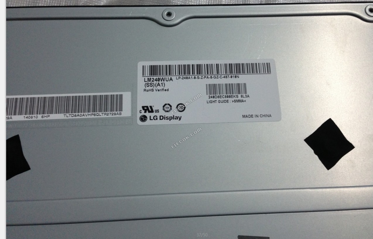 LM240WUA-SSA1 Lg Display 24.0" A-si TFT-LCD, Panel 