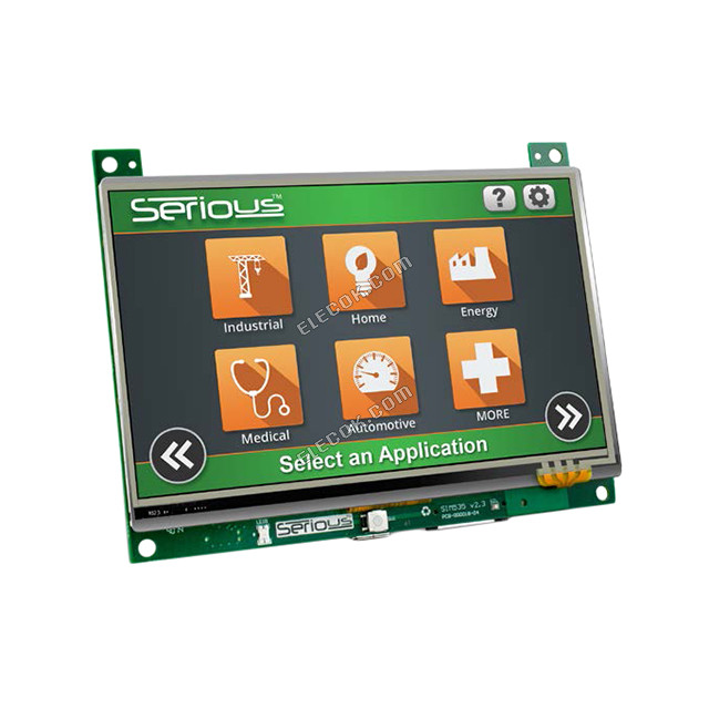 SIM535-A03-R55ALL-05 Serious Integrated LCD MODULE 7.0" 800X480X24BPP TF display panel 
