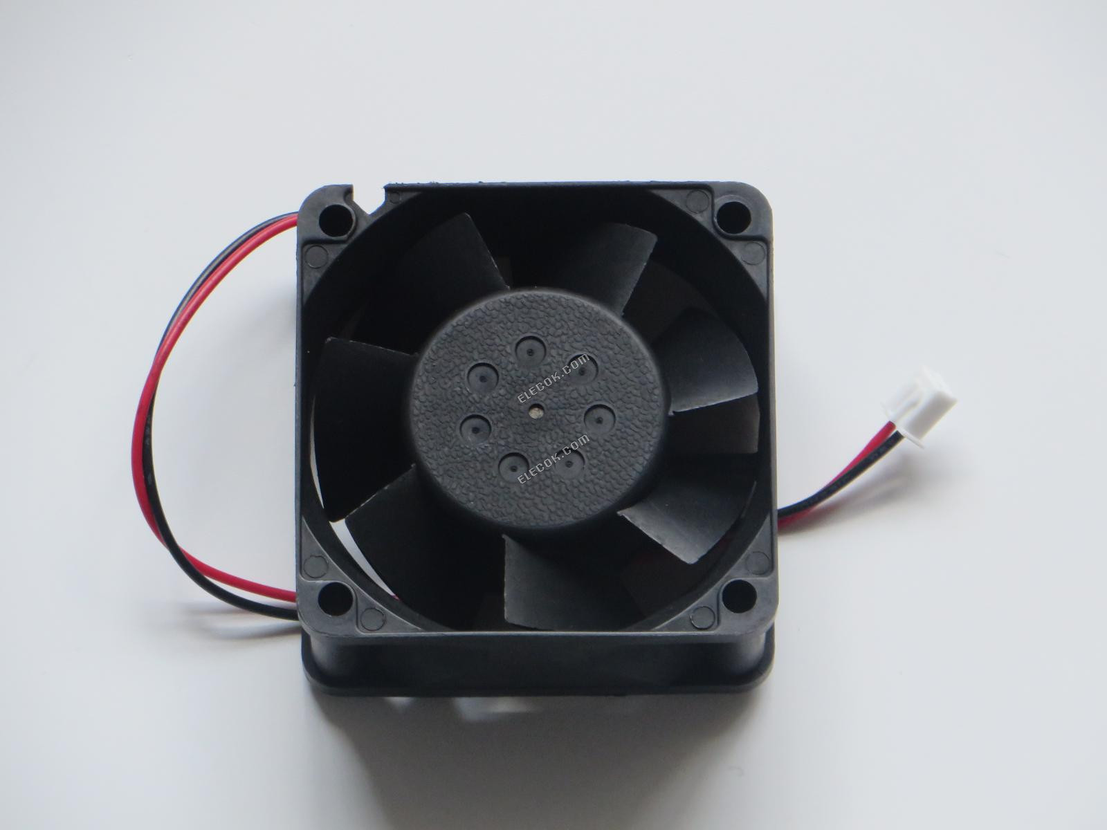 NMB 2410ML-05W-B60 6025 24V 0.17A 2wires fan with white connector 