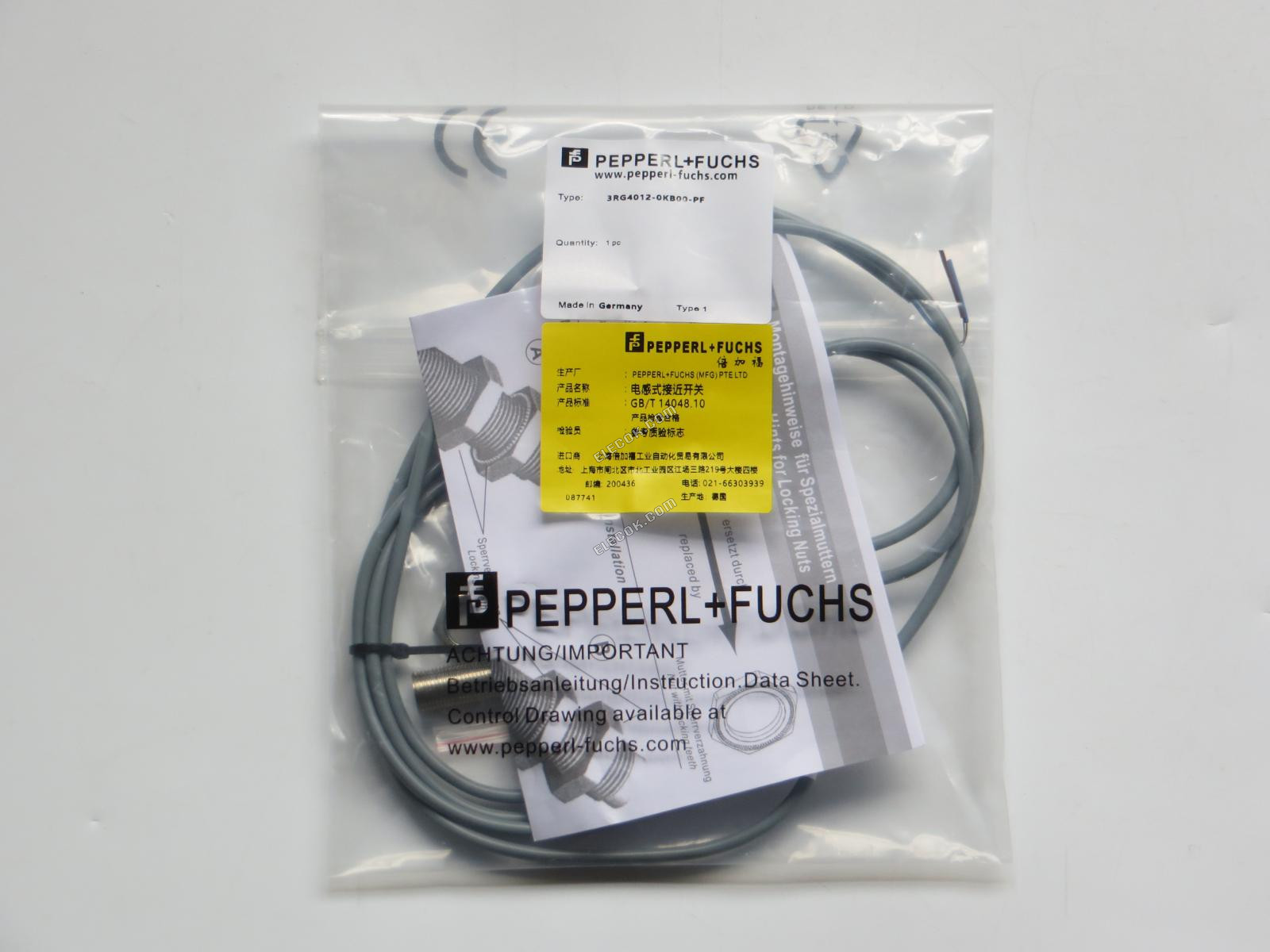 Pepperl+Fuchs Factory Automation 3RG4012-0KB00-PF Induktive Näherungssensoren ersatz 