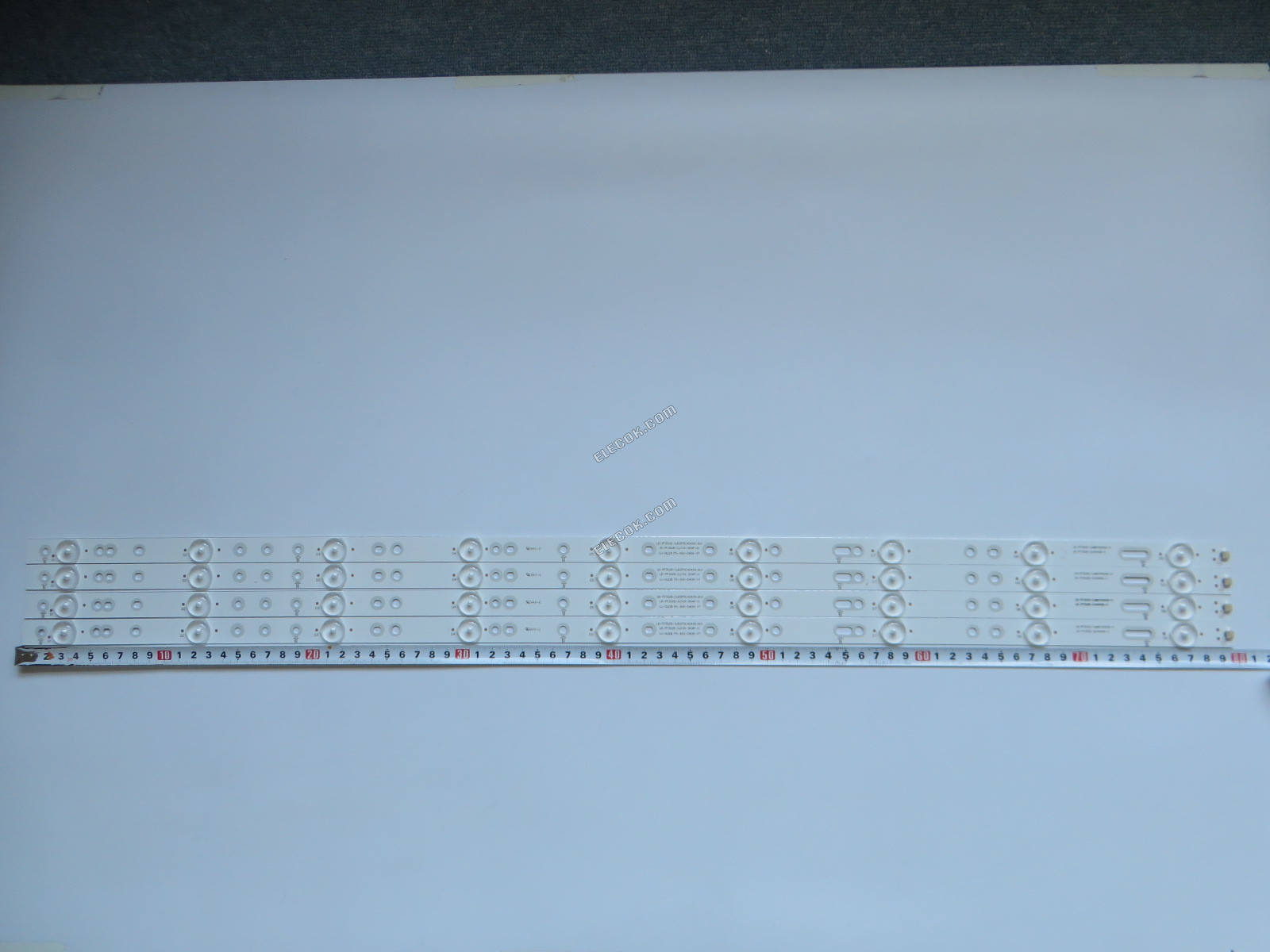 Philips LBM400P0901-AW-2 LED Backlight Strips - 4 Strips substitute 